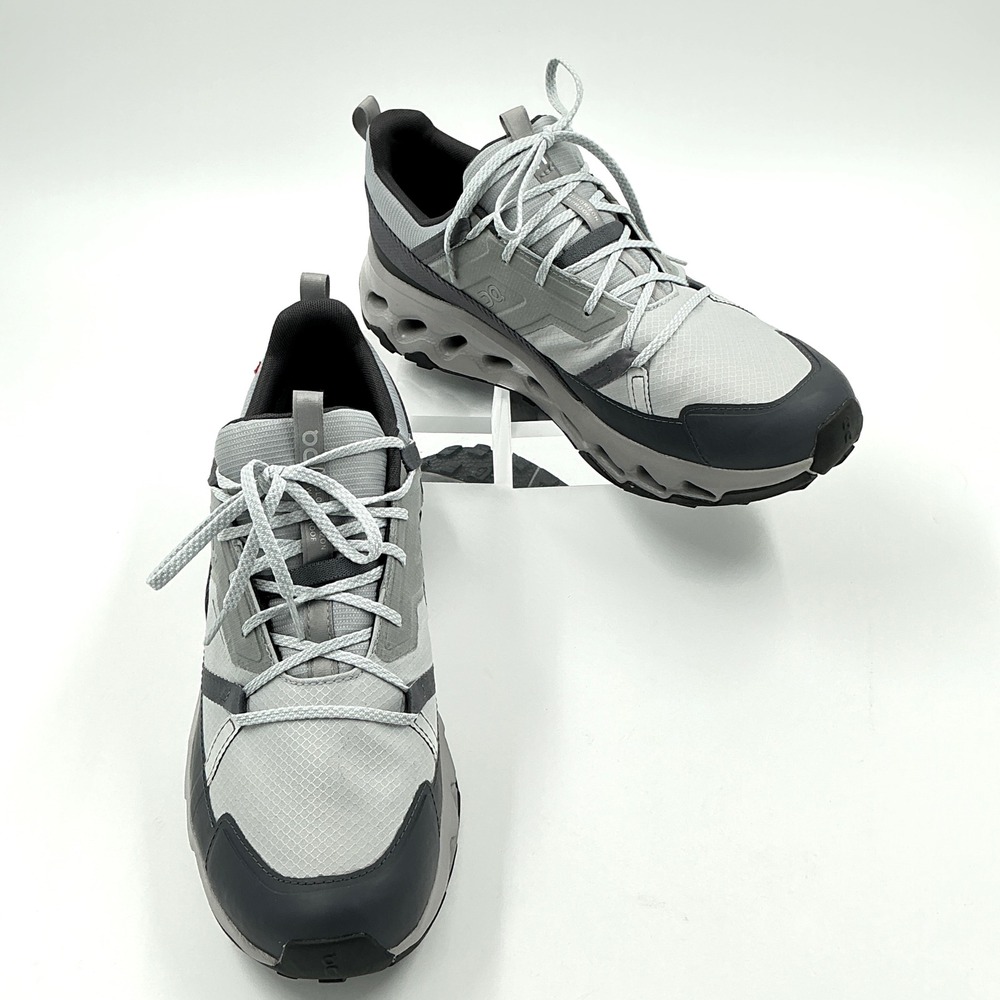 On Running Mens Size 10.5 Sneaker Grey Waterproof NEW Cloudhorizon $170 - Picture 3 of 12